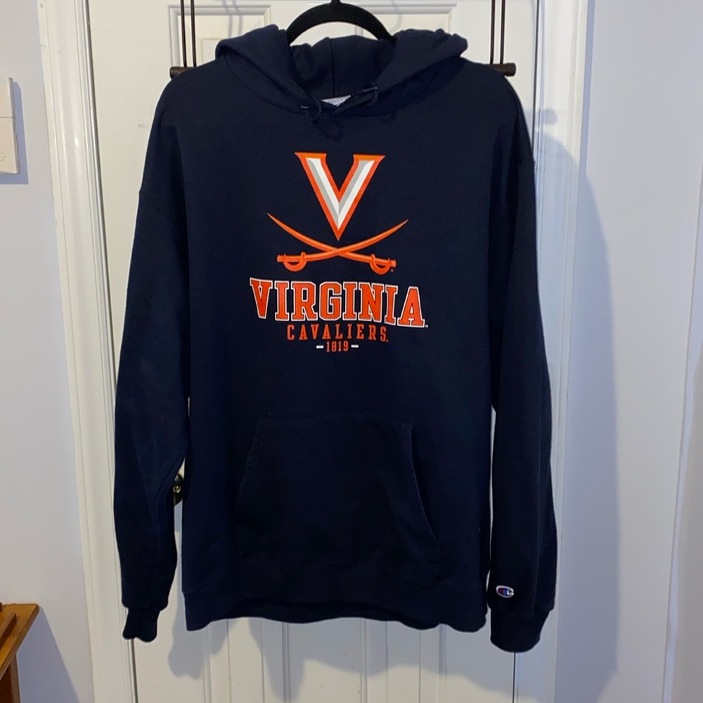 UVA Hoodie XL, Champion, preowned excellent condition, University of Virginia